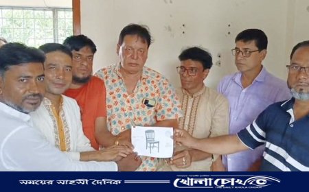 আলফাডাঙ্গা বাজার বণিক সমিতির নির্বাচনে প্রার্থীদের মাঝে প্রতীক বরাদ্দ সম্পন্ন