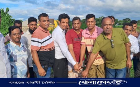 সড়ক নির্মাণের কাজ শেষে অচিরেই চালু হবে নগরকান্দা পৌরভবনের দাপ্তরিক কার্যক্রম