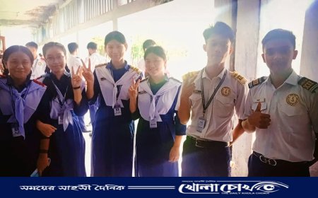 কাপ্তাইয়ে এইচএসসি পরীক্ষা শুরু : কর্ণফুলী কলেজ কেন্দ্রে অংশ নিচ্ছেন ৯০৬ পরীক্ষার্থী