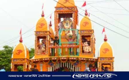 ধামরাইয়ে ৪০০ বছরের ঐতিহ্যবাহী রথযাত্রা উৎসব আগামীকাল