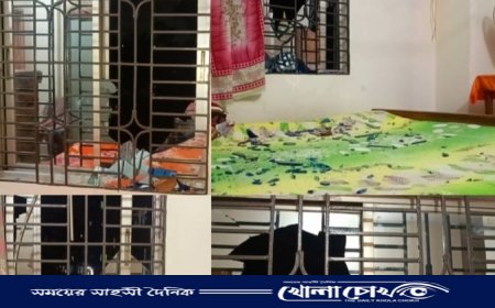 আশুলিয়ায় ইলেকট্রনিক্স ব্যবসায়ীর বাসায় সন্ত্রাসী হামলা