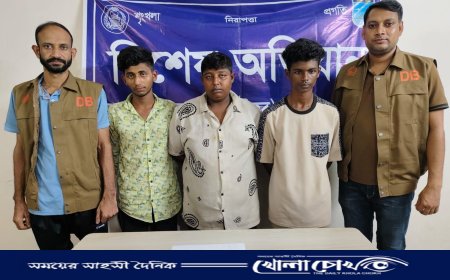 আশুলিয়ায় ডিবির অভিযানে ১০০ পিস ইয়াবাসহ তিন মাদক ব্যবসায়ী গ্রেফতার