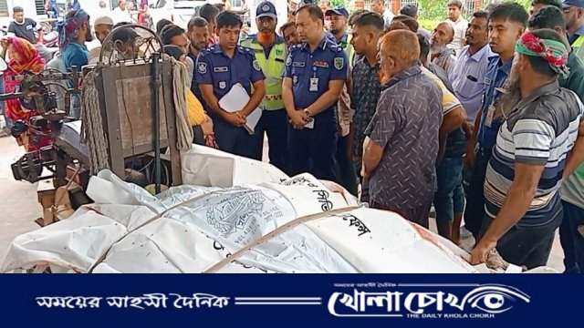ভাঙ্গায় মাহেন্দ্র-বাস সংঘর্ষে পিতা-পুত্রসহ ৫ জনের মৃত্যু, আহত ৫
