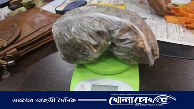 নওগাঁয় গাঁজাসহ কলেজছাত্রী গ্রেপ্তার