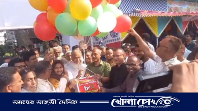 সিরাজদিখানে ঈদ আনন্দ মেলা উদ্বোধন করলেন স্বরাষ্ট্র উপদেষ্টা জাহাঙ্গীর আলম চৌধুরী