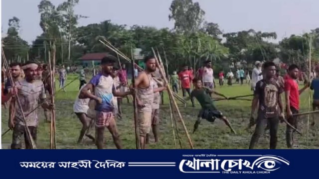 নাসিরনগরে দুই গোষ্ঠীর সংঘর্ষে শতাধিক আহত