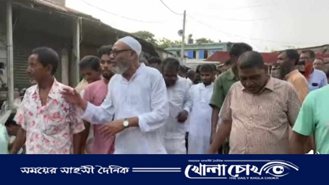 আত্রাইয়ে ঈদ শুভেচ্ছা বিনিময় ও জনসংযোগে বিএনপি নেতা আনোয়ার হোসেন বুলু