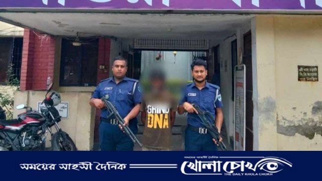মাগুরায় সদর থানার পুলিশের অভিযানে চাঁদাবাজ আটক