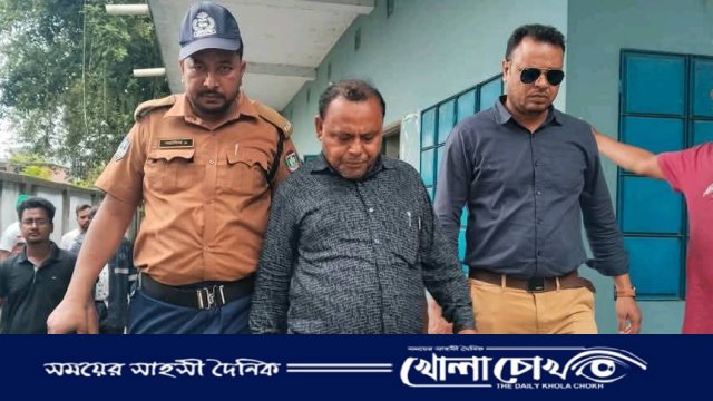 সৈয়দপুর রেল কারখানা থেকে রেললাইন চুরি: ইনচার্জ গ্রেপ্তার