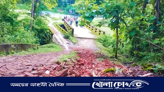 চিৎমরম-আমতলী সড়ক ও কালভার্ট যেন মরণ ফাঁদ