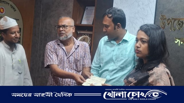 সদরপুরে ১৩টি এতিমখানার সুবিধাবঞ্চিত শিশুদের জন্য ৩৩ লক্ষাধিক টাকার চেক বিতরণ