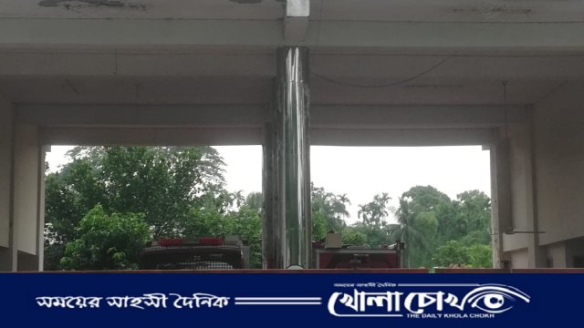 ইন্দুরকানী ফায়ার সার্ভিসের নামফলকে অচল নম্বর : জরুরি মুহূর্তে বিভ্রাট