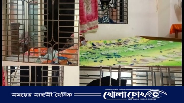 আশুলিয়ায় ইলেকট্রনিক্স ব্যবসায়ীর বাসায় সন্ত্রাসী হামলা