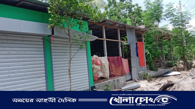 ফরিদপুরের নগরকান্দায় সরকারি জায়গা দখল, উন্নয়নকাজে বাধা