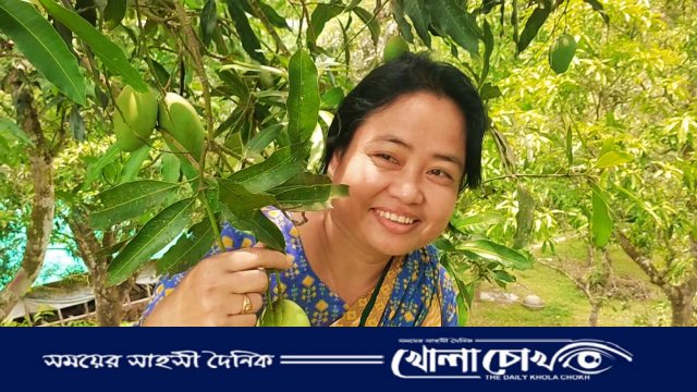 পাহাড়ের মাটিতে সোনা ফলাচ্ছেন লাকি তনচংগ্যা: কাপ্তাইয়ের ১২ একর জমিতে মিশ্র চাষে নজির