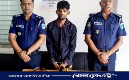 আশুলিয়ার জামগড়ায় অস্ত্রসহ যুবক গ্রেপ্তার