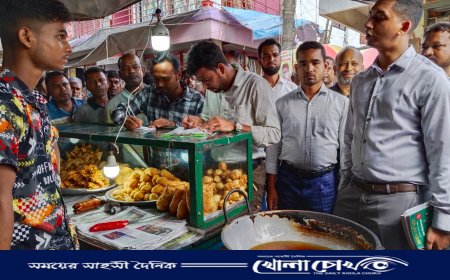 মধুখালীতে ভ্রাম্যমান আদালতের অভিযান