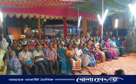 জগন্নাথ দেবের রথযাত্রা উপলক্ষে ইসকনের উদ্যোগে পদাবলী কীর্তন অনুষ্ঠিত