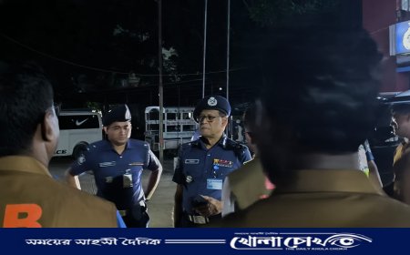 শ্রীনগর থানায় আইজিপির আকস্মিক পরিদর্শন, সেবা ব্যবস্থাপনায় দিকনির্দেশনা