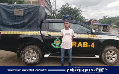 যাবজ্জীবন সাজাপ্রাপ্ত পলাতক আসামি গুড্ডু আরিফকে আশুলিয়ায় গ্রেফতার করেছে র‍্যাব-৪