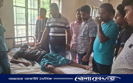 বালিপাড়া ইউনিয়ন বিএনপির সম্মেলনকে কেন্দ্র করে সংঘর্ষে আহত -০৬