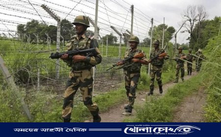 নওগাঁ সীমান্তে বিএসএফের গুলিতে বাংলাদেশি কৃষক নিহত