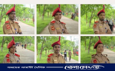 কুবি বিএনসিসিতে ছয় ক্যাডেট পেলেন নতুন র্যাংক