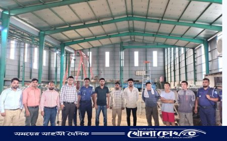 আশুগঞ্জে অবৈধ সিসা কারখানায় ভ্রাম্যমাণ আদালতের অভিযান