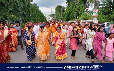 ফরিদপুরে ‌উল্টো রথযাত্রা উৎসব উদযাপন, শেষ হলো নয়দিনব্যাপী আয়োজন