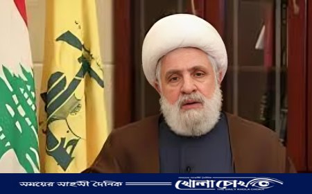 হিজবুল্লাহর নিরস্ত্রীকরণে চাপ বাড়লেও ‘অস্ত্র ত্যাগ নয়’ - নাঈম কাসেম