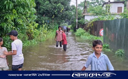 মহুরী নদীর পানি বাড়ায় নোয়াখালীতে নতুন করে বন্যার আশঙ্কা