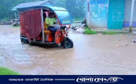 অবহেলায় জনদুর্ভোগ চরমে, আতঙ্কের নাম সিঙ্গারবিল-কাশিনগর সড়ক