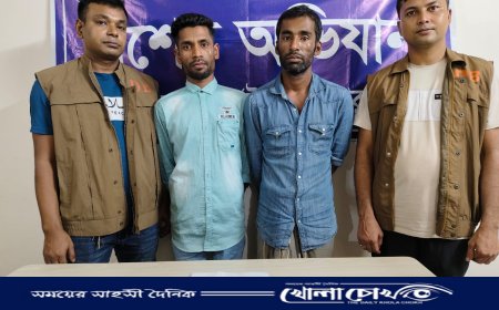 আশুলিয়ায় ৫০ পিস ইয়াবাসহ দুই ব্যবসায়ী গ্রেফতার