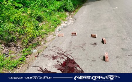 মাটিরাঙ্গায় বাস—মটরসাইকেল মুখোমুখি সংঘর্ষে প্রাণ গেল এক নারীর