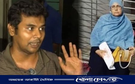 নওগাঁয় মাকে বাড়িতে ঢুকতে না দেওয়া সেই ছেলে গ্রেপ্তার