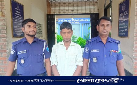 ফরিদপুরের সালথায় গাঁজাসহ মাদক কারবারি গ্রেপ্তার