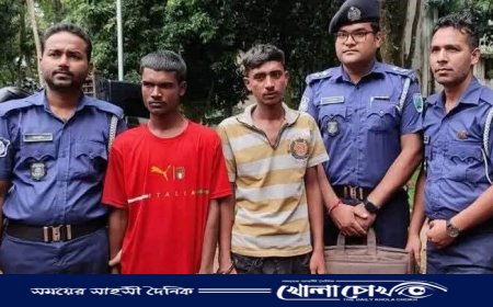 শ্রীমঙ্গলে কলেজছাত্র হৃদয় হত্যা : ব্রাহ্মণবাড়িয়া থেকে দুই খুনি গ্রেফতার