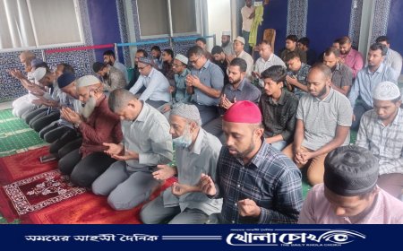 শহীদ আবু সাঈদের আত্মত্যাগের দিনে মেরিটাইম ইউনিভার্সিটিতে দোয়া মাহফিল