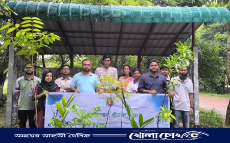 বেরোবিতে ইয়ুথ এন্ডিং হাঙ্গার-এর পরিবেশ সচেতনতামূলক বৃক্ষরোপণ কর্মসূচি