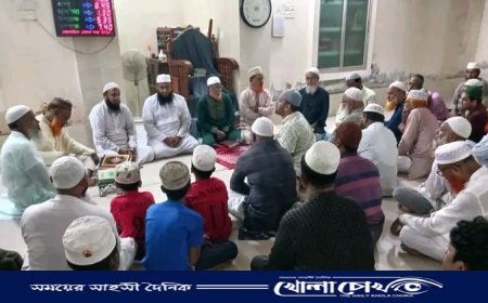 আলফাডাঙ্গায় বয়স্কদের জন্য সহজ পদ্ধতিতে কুরআন শিক্ষা কার্যক্রম