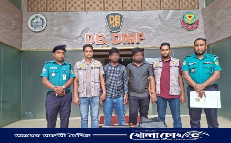 শ্যামলীতে চাপাতির মুখে ছিনতাই : অস্ত্র-বাইকসহ গ্রেফতার ৩