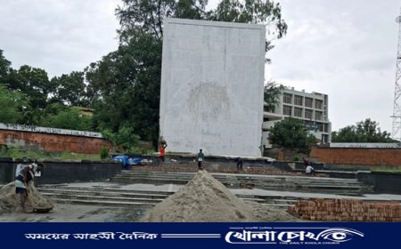 রাজশাহীতে হচ্ছে ‘জুলাই স্মৃতি স্তম্ভ’