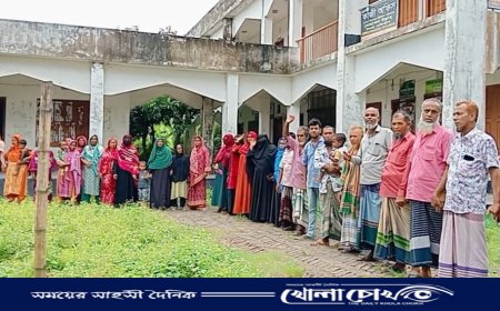 ভাঙ্গায় ইউপি চেয়ারম্যানের বিরুদ্ধে অনাস্থা প্রস্তাব, অপসারণ দাবিতে বিক্ষোভ