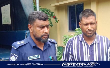 চরভদ্রাসনে যাবজ্জীবন সাজাপ্রাপ্ত আসামি ওয়ালিদ হোসাইন গ্রেপ্তার