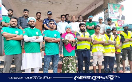 ব্রাহ্মণবাড়িয়ার আখাউড়ায় বিডি ক্লিনের পরিচ্ছন্নতা অভিযান