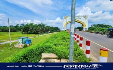 পিরোজপুর চীন মৈত্রী সেতুর বৈদ্যুতিক তার চুরি