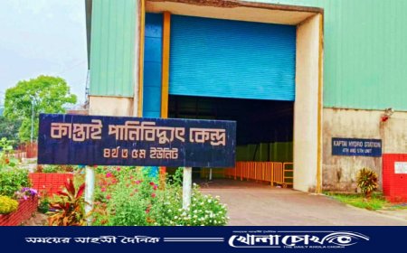 কাপ্তাইয়ে বিদ্যুৎ উৎপাদনে রেকর্ড — একযোগে ৫ ইউনিট চালু, উৎপাদন ২২০ মেগাওয়াট