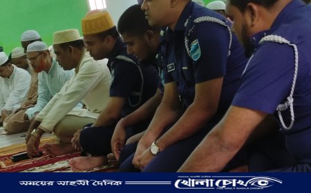 ফরিদপুরে জেলা পুলিশের উদ্যোগে দোয়া মাহফিল অনুষ্ঠিত