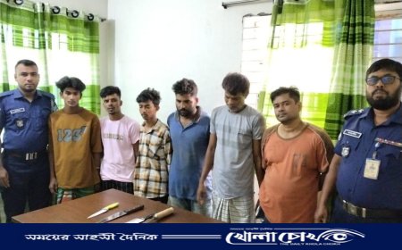 দোহার থানার অভিযানে ডাকাতির প্রস্তুতিকালে ৬ জন গ্রেফতার
