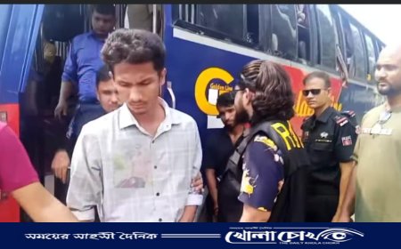 মাগুরায় বাসে তল্লাশি, ১ হাজার ৯৮২ পিস ইয়াবাসহ যুবক আটক